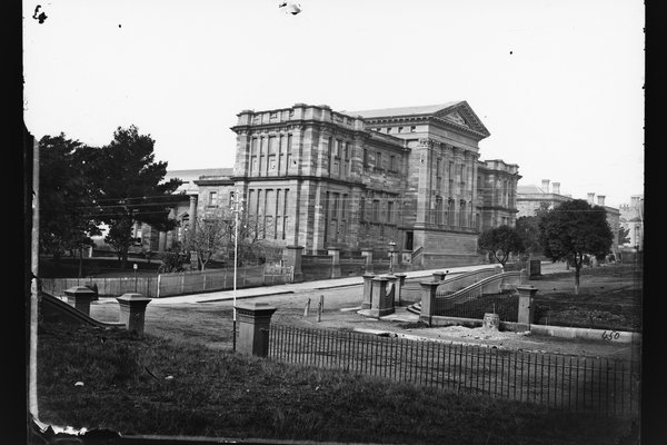 Exterior of Australian Museum 1887 - AMS351/V00450