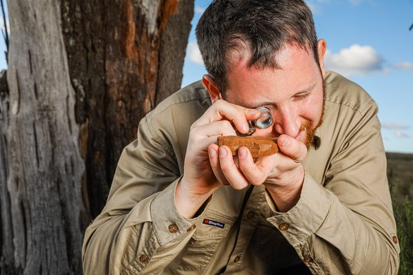 Matthew McCurry on field work