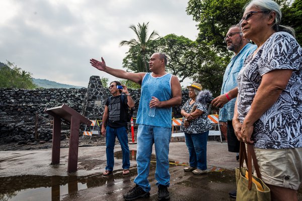 Hawaii 2018 Hikiau Heiau community consultation