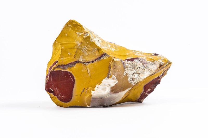 Multi-coloured Mookaite stone