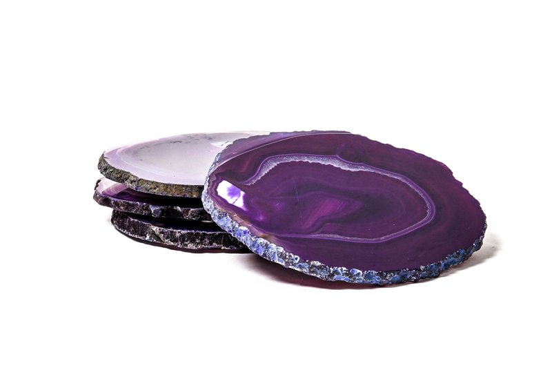 Pedra Agate coasters