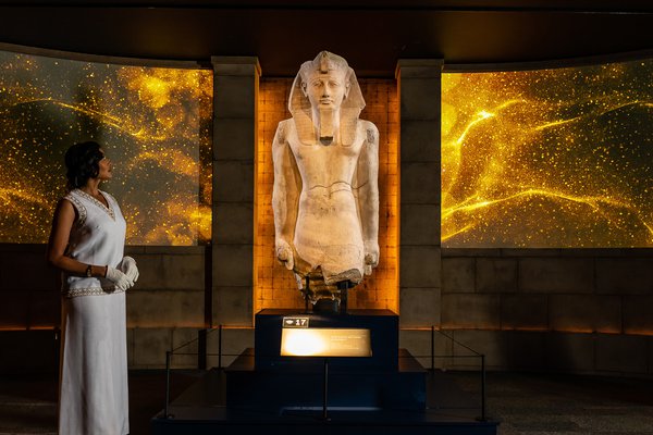 Ramses the Great and the Gold of the Pharaohs exhibition.