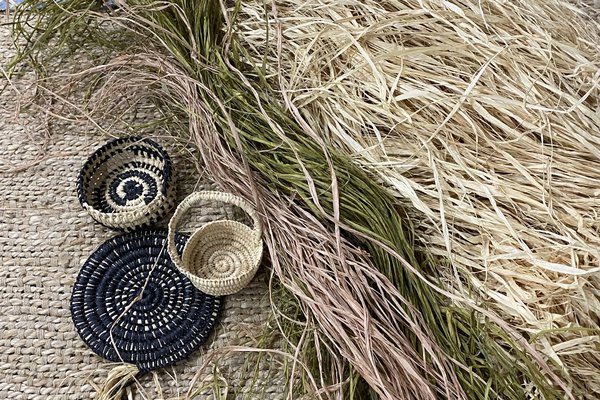 Ngumpie Weaving woven baskets