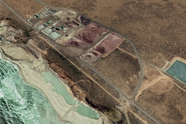 Tormin heavy minerals mine near Lutzville, South Africa